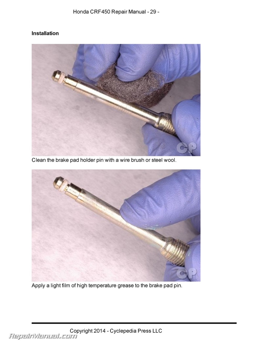 crf 450 repair manual pdf